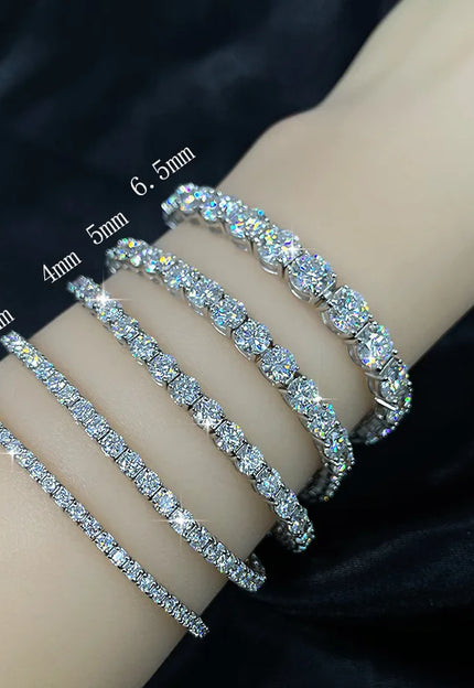 Moissanite sparkles brighter than diamonds and costs a fraction of the price.